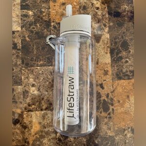 LifeStraw Go Series 1L Water Filter Bottle | 2-Stage Advanced Filtration